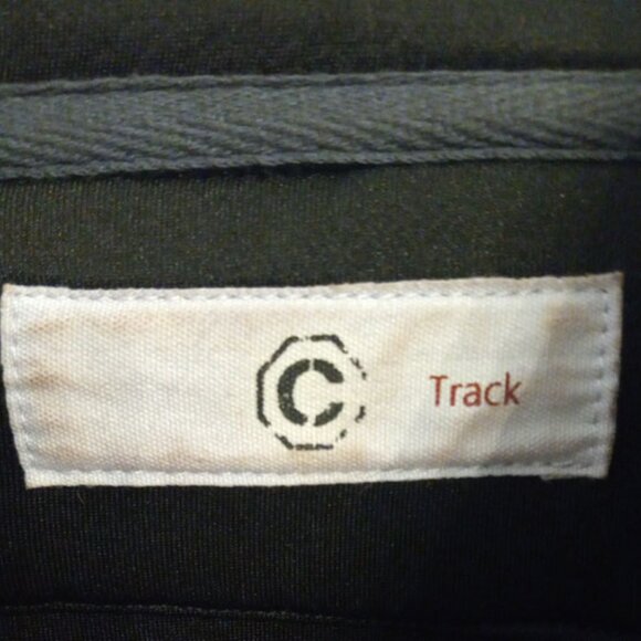 Black Jacket Men's Boys Size Medium Full Zip Up C Track Jacket Gorilla Ape Logo - Picture 11 of 11